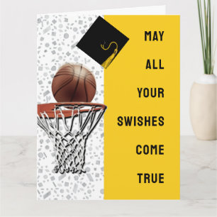 Tarjeta de graduación de los Premios de Baloncesto