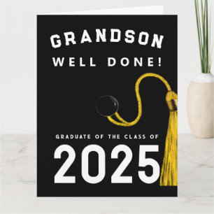 Tarjeta de graduación de nietos 2024