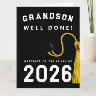 Tarjeta de graduación de nietos 2025