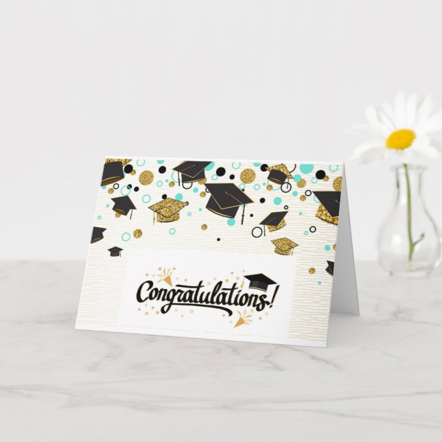 Tarjeta de graduación de una hermana (Planta pequeña)