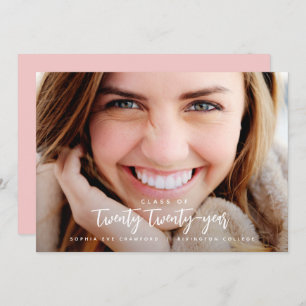 TARJETA DE GRADUACIÓN DEL AÑO DE ESCRITURA