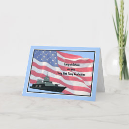 Tarjeta de graduación del campamento de arranque d
