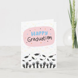 Tarjeta de graduación feliz