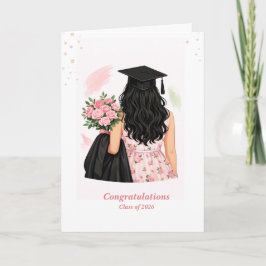 Tarjeta de Graduación Floral – Felicitaciones Clas