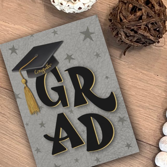 Tarjeta de Graduación Gradual Gradual Gradual Grad (Subido por el creador)