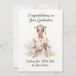 Tarjeta de Graduación Hermosa