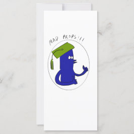 Tarjeta de Graduación Mad Props
