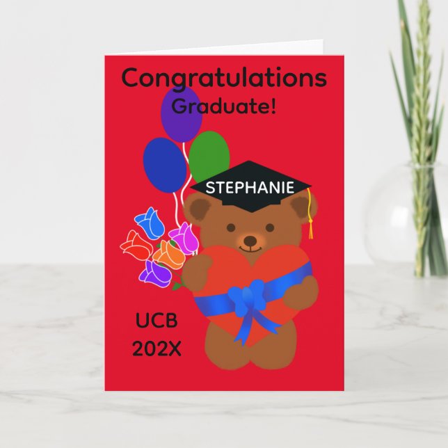 Tarjeta de graduación Nº 3-2 (Anverso)