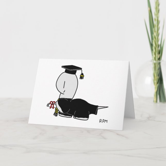 Tarjeta de graduación no muy Nelson (Anverso)