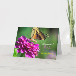 Tarjeta de graduación para chica/mujer