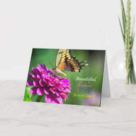 Tarjeta de graduación para chica/mujer