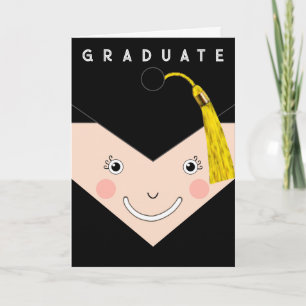 Tarjeta de graduación personalizada