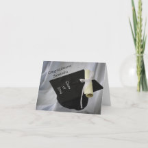 Tarjeta de graduación personalizada