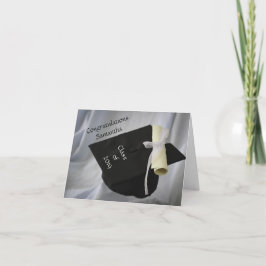 Tarjeta de graduación personalizada