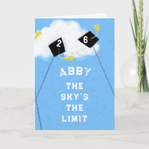 tarjeta de graduación personalizada 2021