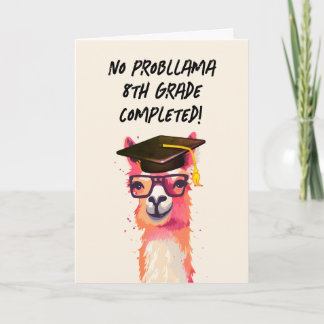 Tarjeta de graduación personalizada divertida de l