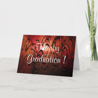 Tarjeta de Graduación Resumen de Amber!