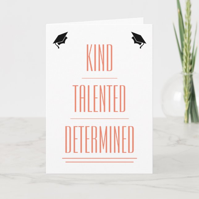 Tarjeta de graduación sarcástica (Anverso)