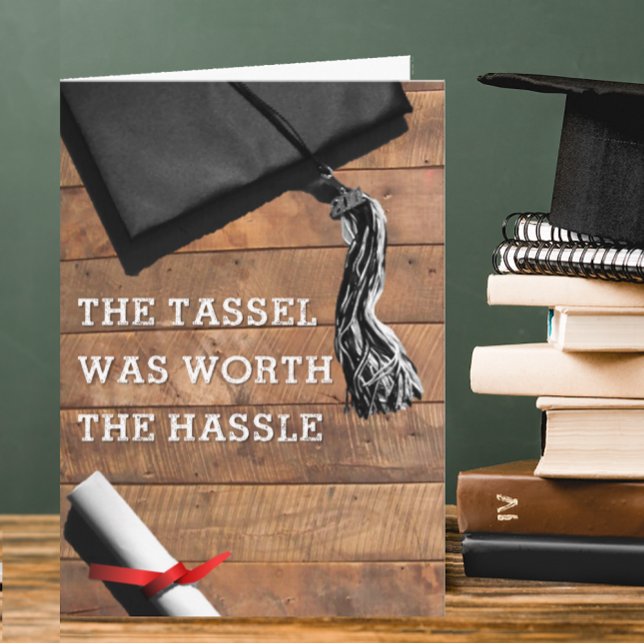 Tarjeta de graduación Tassle Hassel (Subido por el creador)