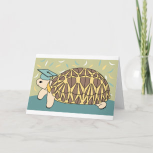 Tarjeta de graduación Tortoise Estrella de persona