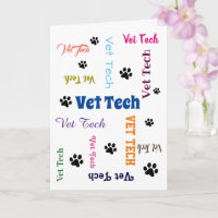 Tarjeta de graduación Vet Tech-2