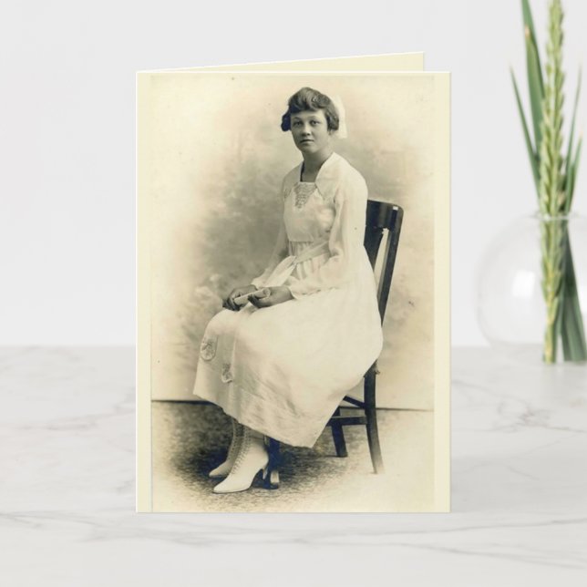 Tarjeta de graduado de Enfermería (Anverso)