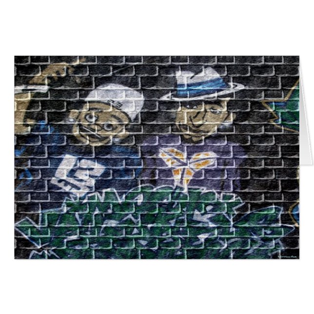 Tarjeta de graffiti (Anverso (Horizontal))