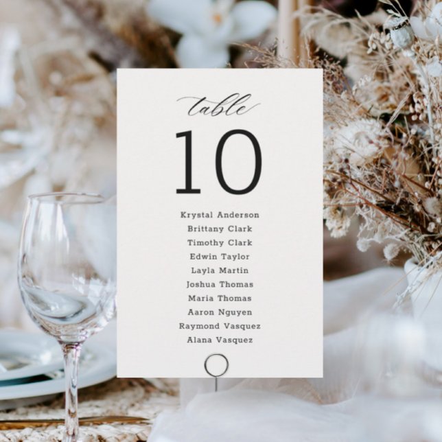Tarjeta de gráfico de asientos de Boda de guiones  (Subido por el creador)