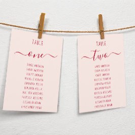 Tarjeta de gráfico de asientos moderna simple con 