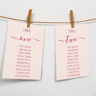 Tarjeta de gráfico de asientos moderna simple con 