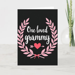 Tarjeta de Grammy Amada