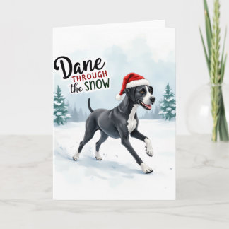 Tarjeta de Gran Danés Hermoso