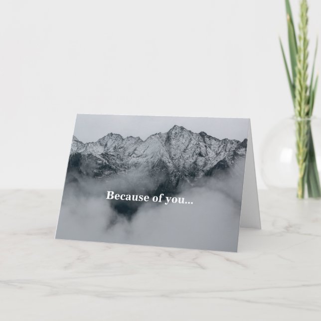 Tarjeta de Gratitud (Anverso)