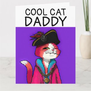 TARJETA DE GREETING DE PIRATAS DEL DÍA DEL PADRE