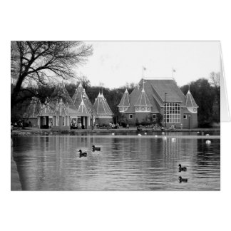TARJETA DE GREETING: Lake Harriet Parkway, Mpls., 