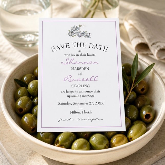 Tarjeta de guardar la fecha de la boda de la Rama  (Subido por el creador)