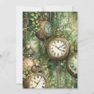 Tarjeta de Guardar la Fecha de Wonderland