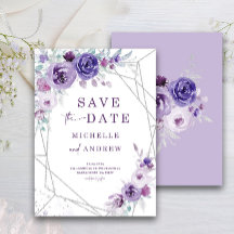 Tarjeta de guardar la fecha dorada y burgundy