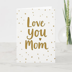 Tarjeta de guión de corazón dorado
