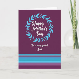 Tarjeta de guión para el día de la madre con tono
