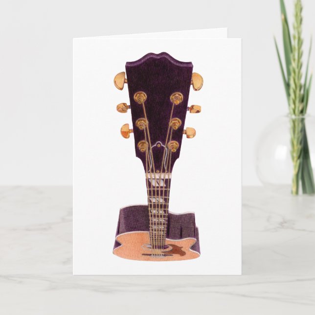 Tarjeta de guitarra (Anverso)