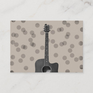 Tarjeta de "guitarra acústica"