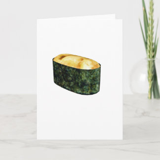 Tarjeta De Gunkan sushi Uni