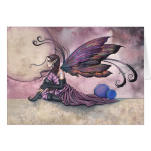 Tarjeta de Hada de Luna de Verano por Molly Harris