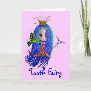 Tarjeta de hadas dental