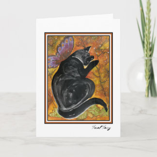 Tarjeta de hadas salvaje