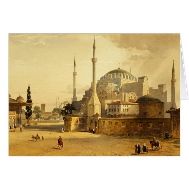 Tarjeta de Hagia Sophia (Anverso (Horizontal))