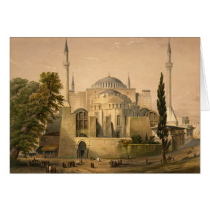 Tarjeta de Hagia Sophia