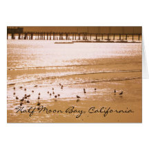 Tarjeta de Half Moon Bay
