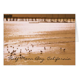 Tarjeta de Half Moon Bay